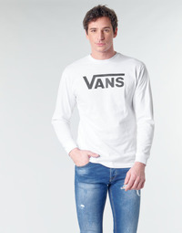 material Men Long sleeved shirts Vans VANS CLASSIC White