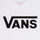 material Boy short-sleeved t-shirts Vans BY VANS CLASSIC White