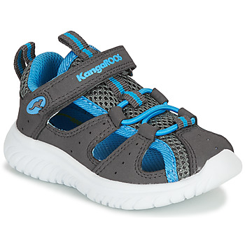 Shoes Boy Sports sandals Kangaroos KI-ROCK LITE EV Grey / Blue