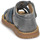 Shoes Boy Sandals Citrouille et Compagnie MISTIGRI Grey / Blue