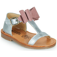 Shoes Girl Sandals Citrouille et Compagnie MELINDA Pink / Gold