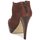 Shoes Women Low boots Via Uno KAMILA Brown