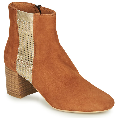 Shoes Women Mid boots André BINDY Camel