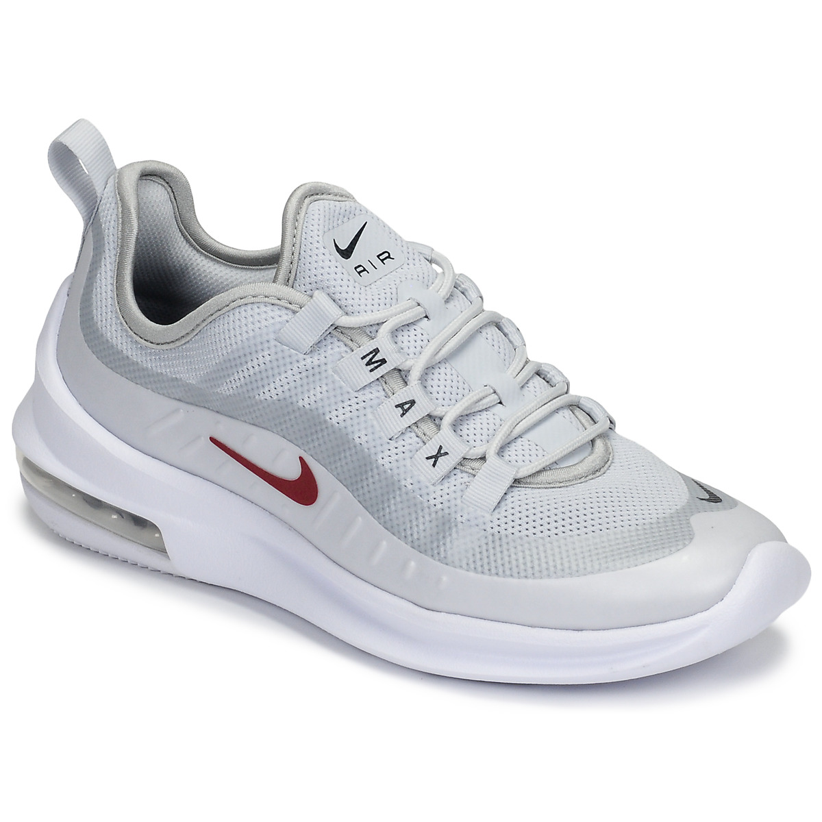 Nike AIR MAX AXIS Silver / Red - Fast delivery | Spartoo Europe ! - Shoes  Low top trainers Women 88,00 €