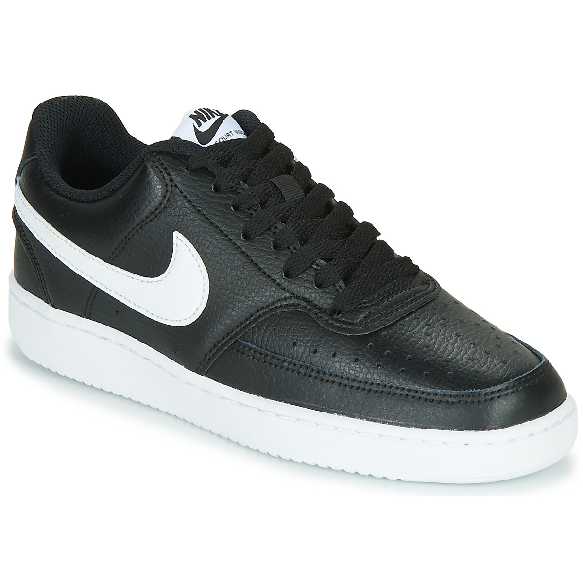nike court vision low black womens