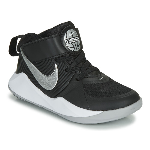 Nike TEAM HUSTLE D 9 PS Black / Silver 