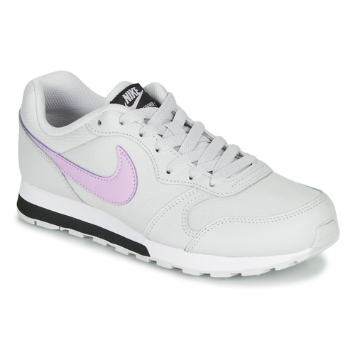 Nike MD RUNNER GS White / Pink - Fast delivery | Spartoo Europe ! - Shoes  Low top trainers Child 36,00 €