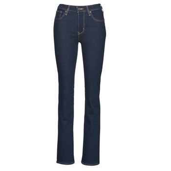 material Women bootcut jeans Levi's 725 HIGH RISE BOOTCUT Blue