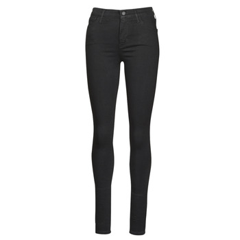 material Women Skinny jeans Levi's 720 HIRISE SUPER SKINNY Black