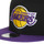 Accessorie Caps New-Era NBA 9FIFTY LOS ANGELES LAKERS Black / Violet