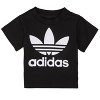 material Children short-sleeved t-shirts adidas Originals MARGOT Black
