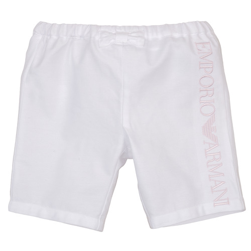 Clothing Girl Shorts / Bermudas Emporio Armani Aniss White