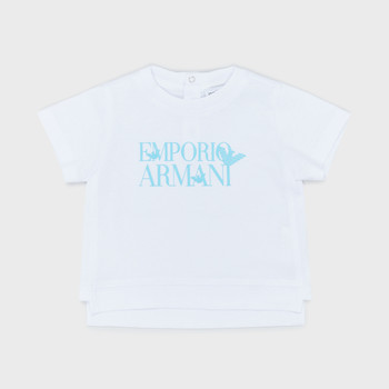 Clothing Boy short-sleeved t-shirts Emporio Armani Arthus White