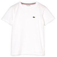 material Boy short-sleeved t-shirts Lacoste ALIZE White