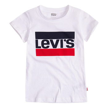 material Girl short-sleeved t-shirts Levi's SPORTSWEAR LOGO TEE White