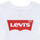 Clothing Girl short-sleeved t-shirts Levi's LIGHT BRIGHT HIGH RISE TOP White