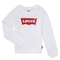 material Girl sweaters Levi's KEY ITEM LOGO CREW White