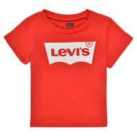 Clothing Boy short-sleeved t-shirts Levi's BATWING TEE Red