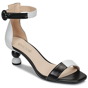 Shoes Women Sandals Fericelli MARC Black / Et  / White