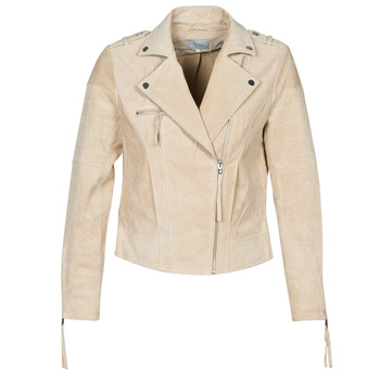 material Women Leather jackets / Imitation leather Vila VICRIS Beige