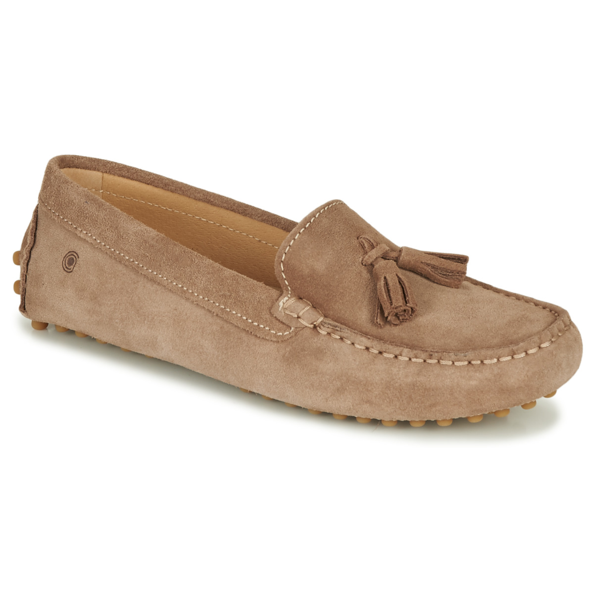 Shoes Women Loafers Casual Attitude GATO Taupe