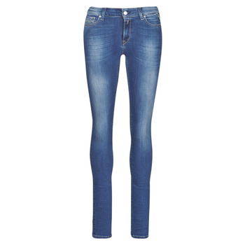 material Women Skinny jeans Replay LUZ Blue / Dark