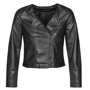 material Women Leather jackets / Imitation leather Only ONLDALY Black
