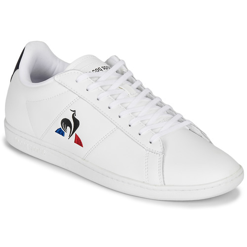 Le Coq Sportif COURTSET White / Marine - Fast delivery | Spartoo Europe ! -  Shoes Low top trainers Men 85,00 €