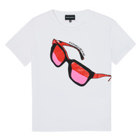material Girl short-sleeved t-shirts Emporio Armani 6H3T7T-3J2IZ-0100 White