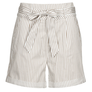 material Women Shorts / Bermudas Vero Moda VMEVA White / Beige