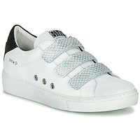 Shoes Women Low top trainers Semerdjian VIP White / Silver