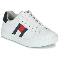 Shoes Boy Low top trainers Tommy Hilfiger T3B4-30921 White