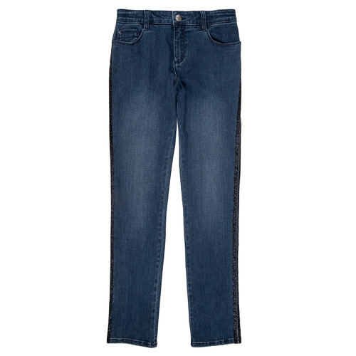 Ikks XR29062 Blue - Fast delivery | Spartoo Europe ! - Clothing slim jeans  Child 64,00 €
