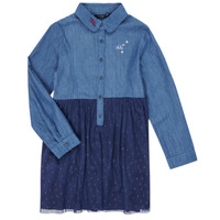 material Girl Short Dresses Ikks XR30122 Blue