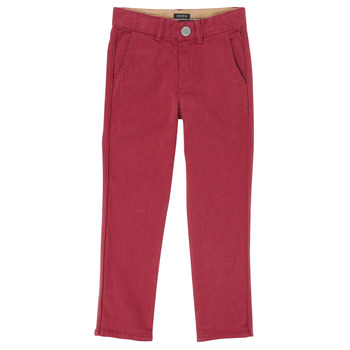 Clothing Boy 5-pocket trousers Ikks XR22093 Red