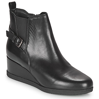GEOX BLACK WOMENS BIGLIANA ANKLE BOOTS : : Clothing, Shoes &  Accessories