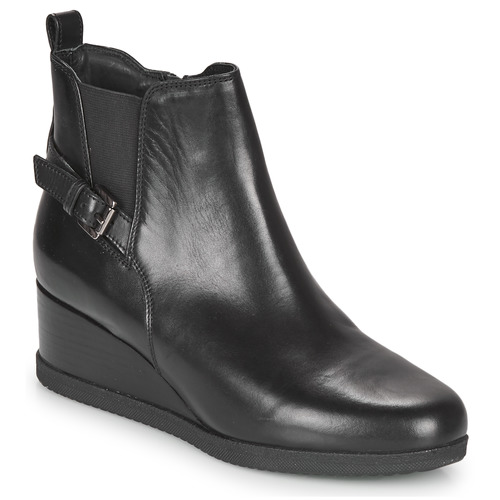 Geox ANYLLA Black - Fast delivery | Spartoo Europe ! - Ankle boots Women 114,40 €