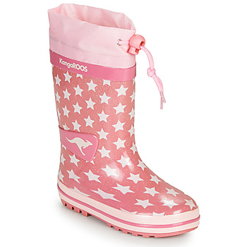 Shoes Girl Wellington boots Kangaroos K-RAIN Pink