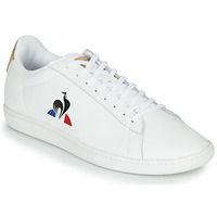 Shoes Men Low top trainers Le Coq Sportif COURTSET White / Cognac