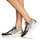 Shoes Women Low top trainers Serafini OREGON Black / White / Gold