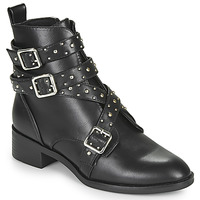Shoes Women Mid boots Only BRIGHT 14 PU STUD BOOT Black