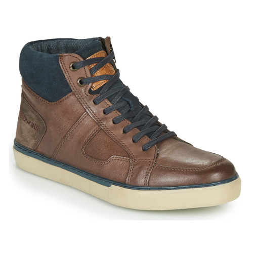 Shoes Men High top trainers Redskins CIZAIN Brown