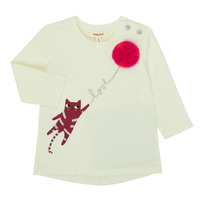 Clothing Girl Long sleeved shirts Catimini CR10063-11 Pink