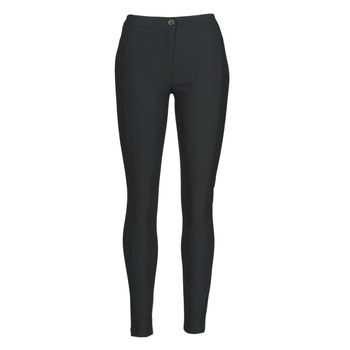 material Women Wide leg / Harem trousers Benetton 4SK755944 Black