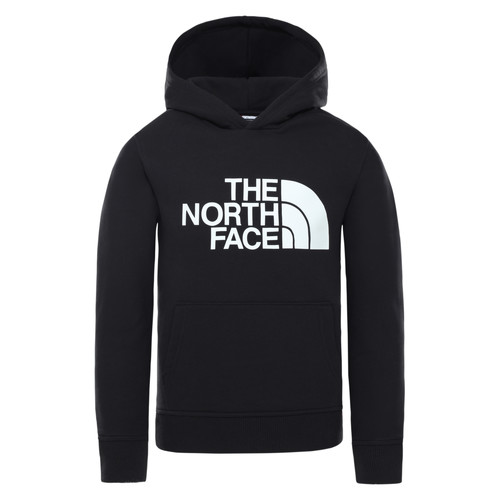 north face drew peak hoodie black