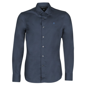 material Men long-sleeved shirts G-Star Raw DRESSED SUPER SLIM SHIRT LS Blue