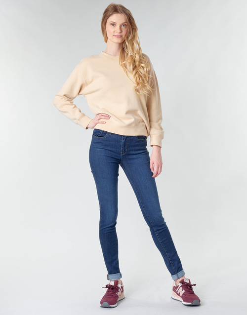 Levi's 721 HIGH RISE SKINNY Blue - Fast delivery | Spartoo Europe ! -  Clothing Skinny jeans Women 96,00 €
