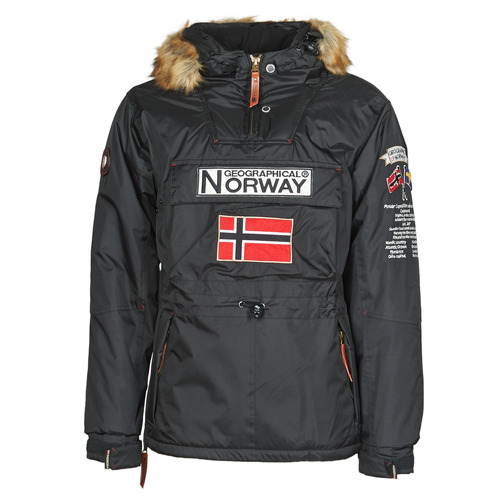 Clothing Men Parkas Geographical Norway BARMAN Black