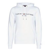 material Men sweaters Tommy Hilfiger TOMMY LOGO HOODY White