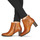 Shoes Women Ankle boots Casta SANTA Cognac